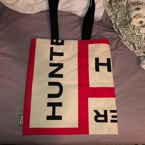 HUNTER BOOTS TOTE/CANVAS BAG